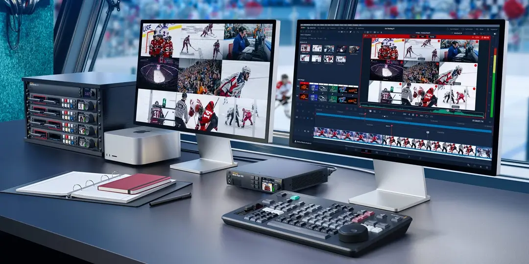 Blackmagic Design HyperDeck Replay with DaVinci