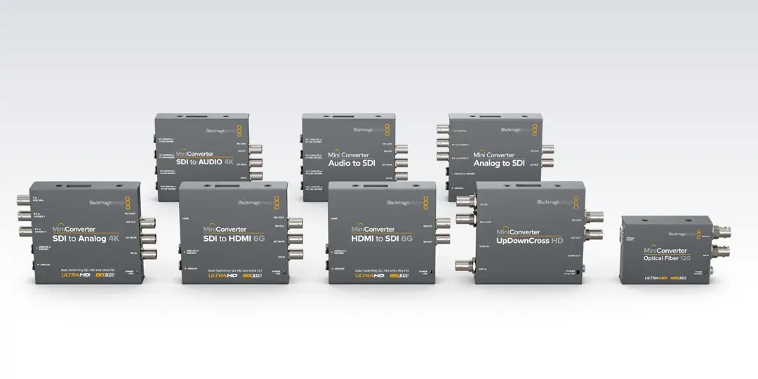 Blackmagic Design Converters · Capture · Standards