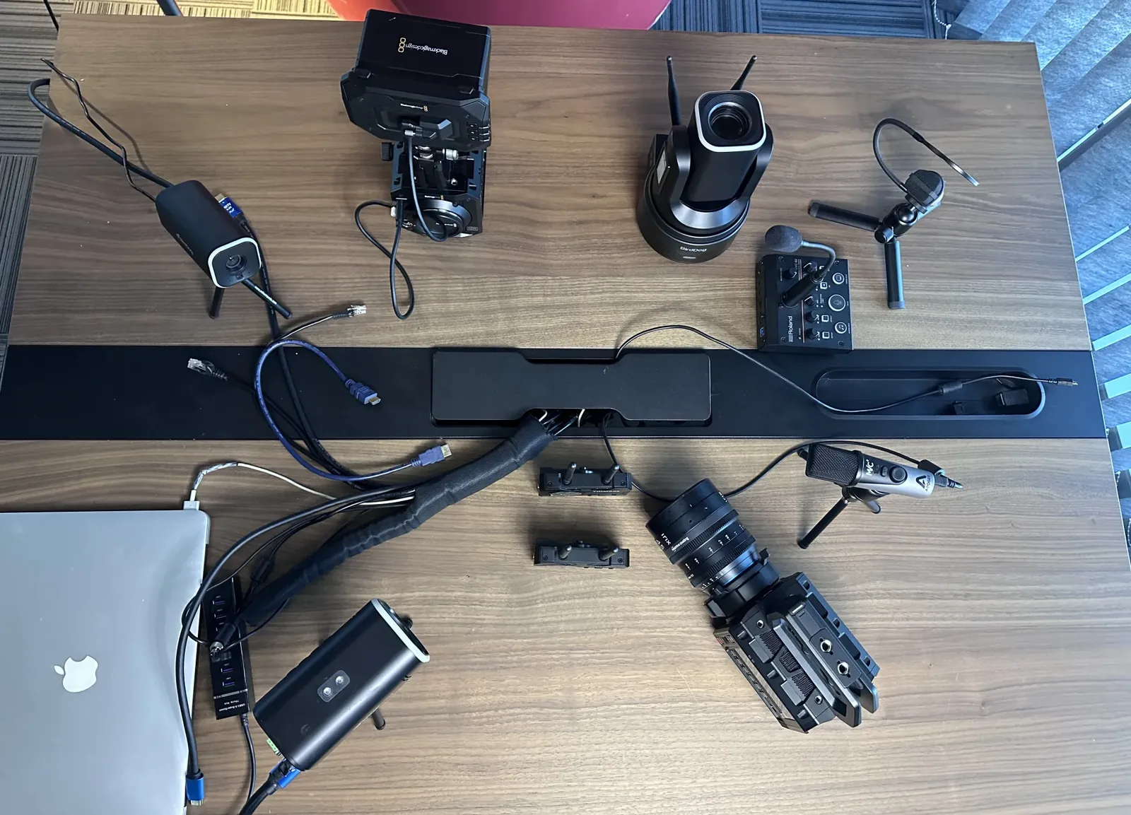 Training equipment at MCX