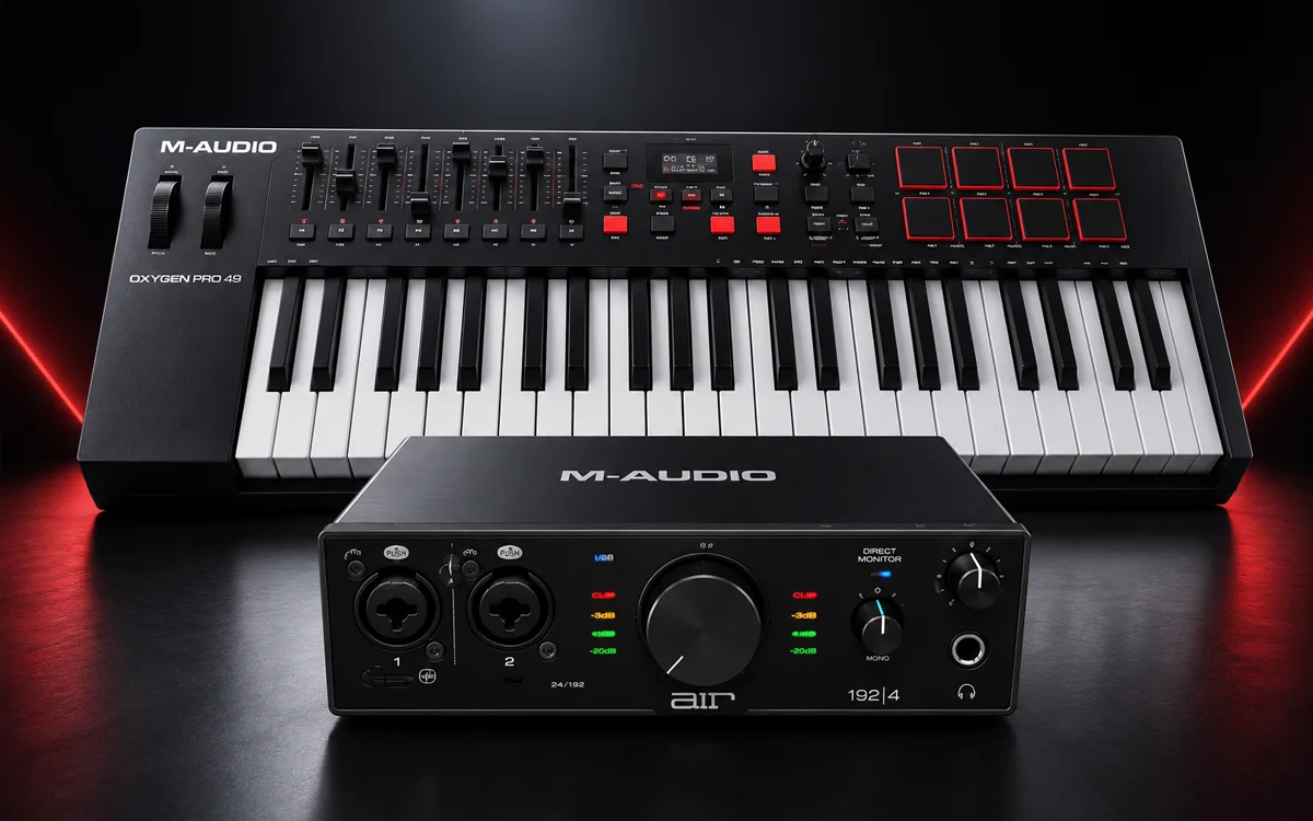 M-Audio Oxygen Pro + AIR 192|4