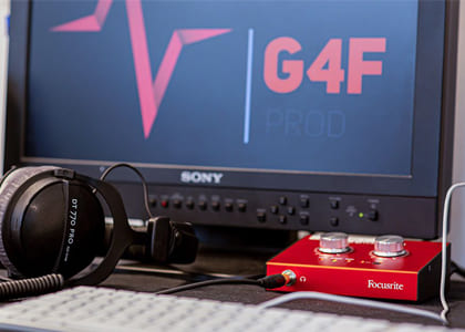 G4F Puts Focusrite At The Heart Of Gaming Audio