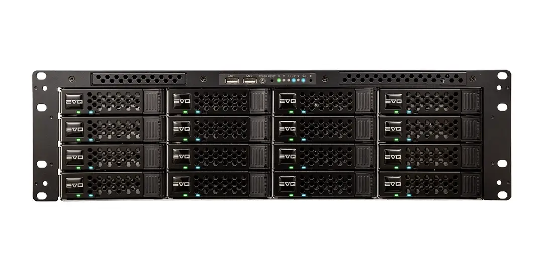 SNS EVO 16-Bay shared storage server