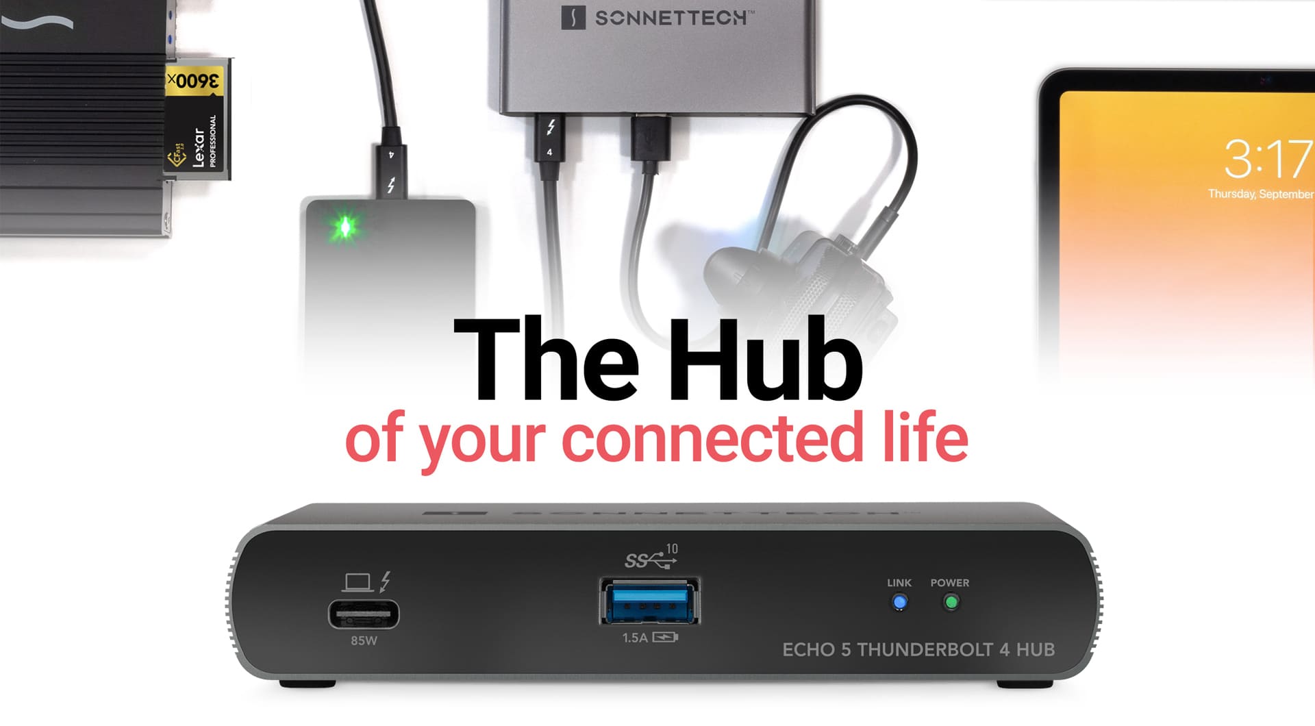 Echo 5 Thunderbolt 4 Hub - SONNETTECH