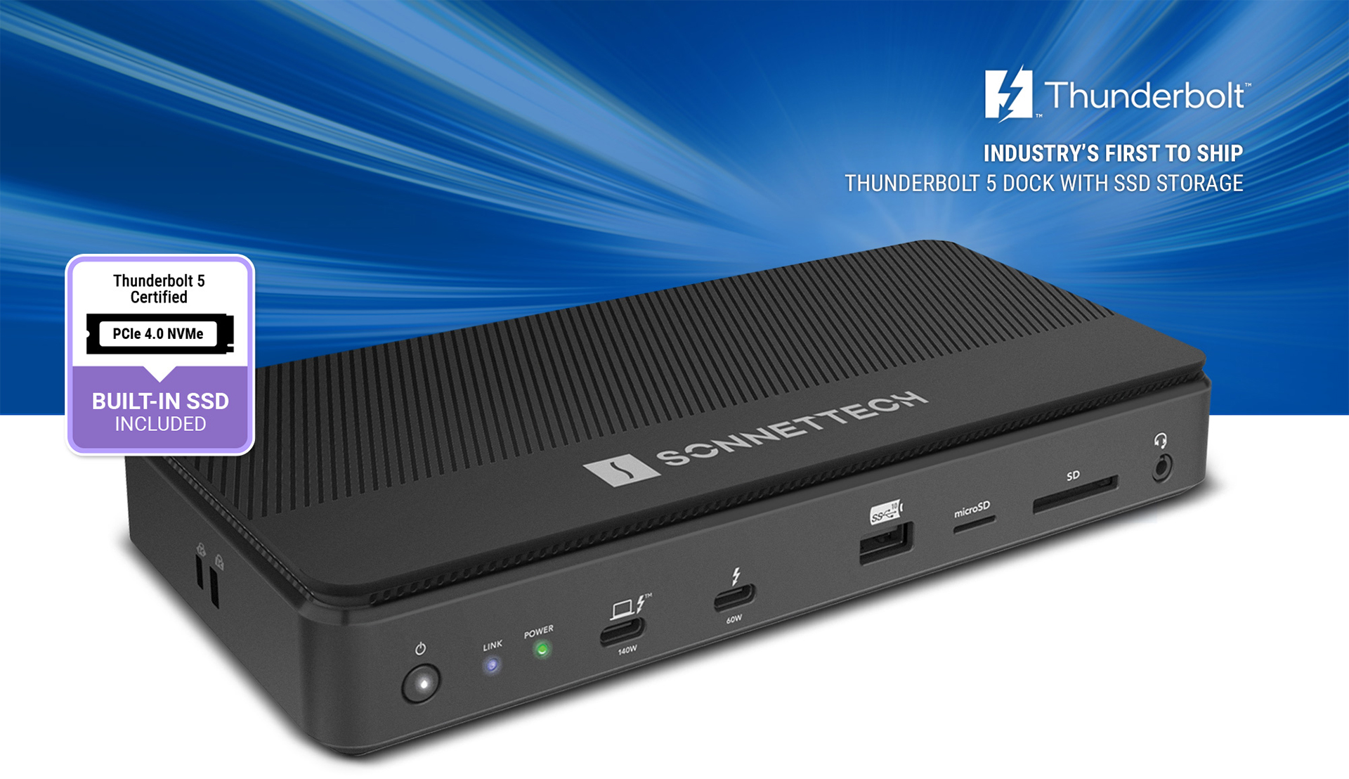 Echo 13 Thunderbolt 5 SSD Dock
