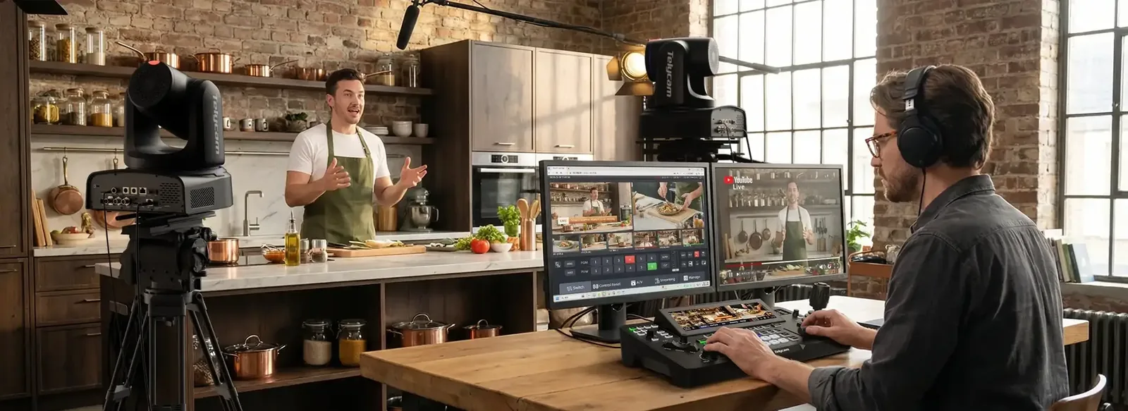 Telycam Mix One IP Switcher
